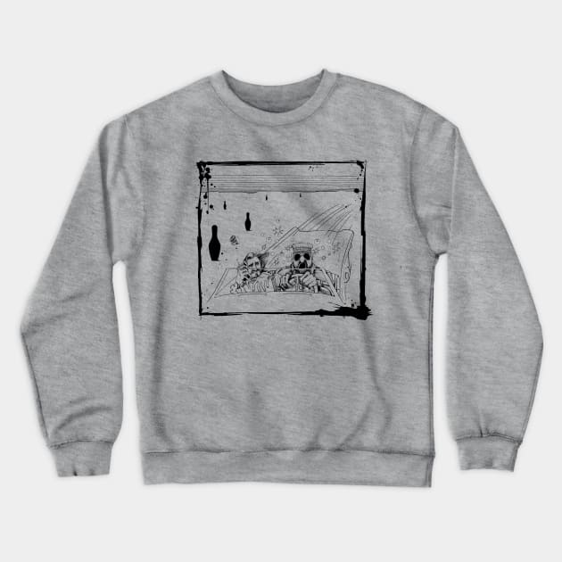 Fear and Loathing in Los Angeles Crewneck Sweatshirt by castlepop